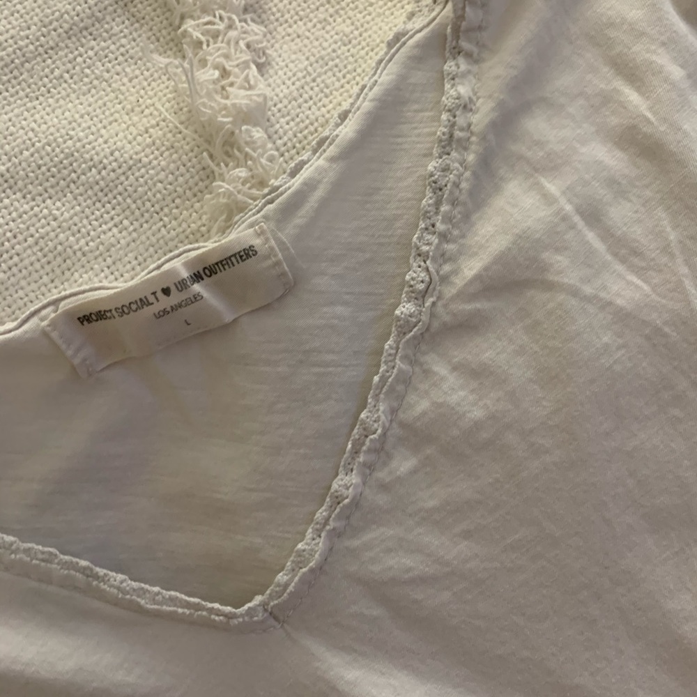 Urban Outfitters White Crop